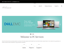 Tablet Screenshot of pcserv.co.za