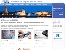 Tablet Screenshot of pcserv.de